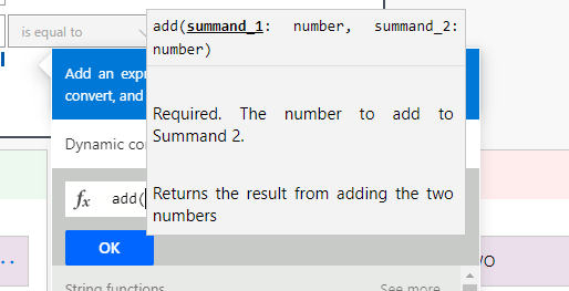 Power Automate: sum(field1, field2, field3, field4) is greater than&nbsp;0.Easy?