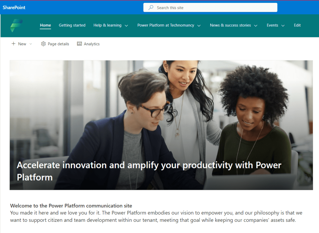 For Dummies: creating an internal Microsoft Power Platform hub (from the&nbsp;template)